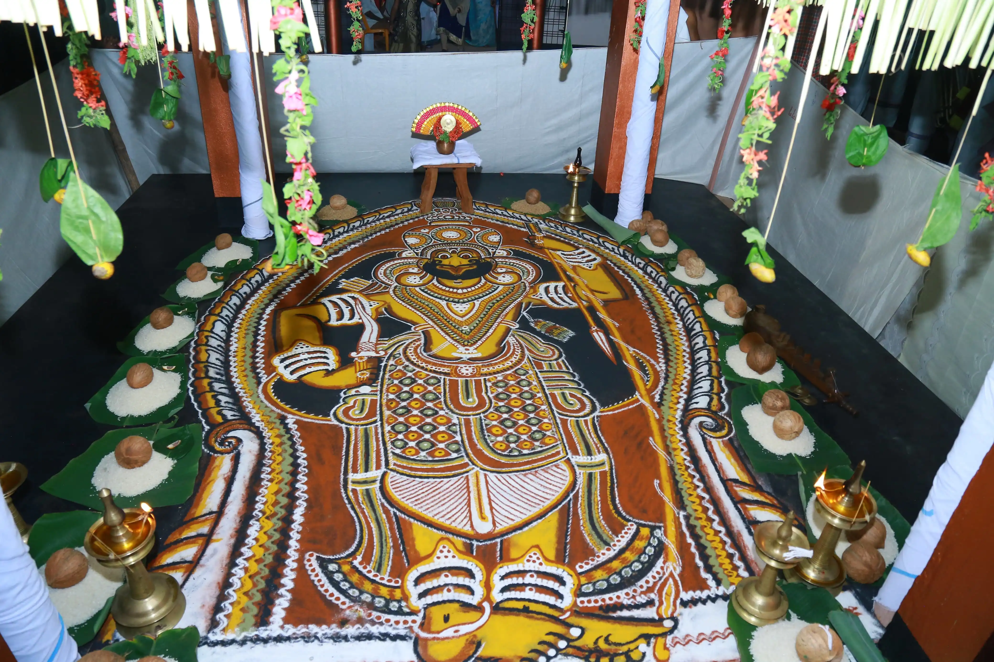 Sri Erattukalan Paradevatha Kshethram kalampaatu
